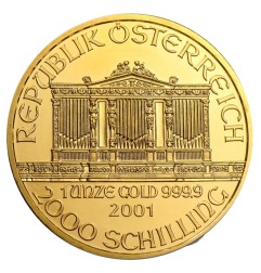 1 oz Philharmonique de Vienne | Or | Plusieurs Années