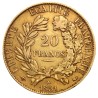 20 Francs Francais Cérès 2e République | Or | 1848-1852