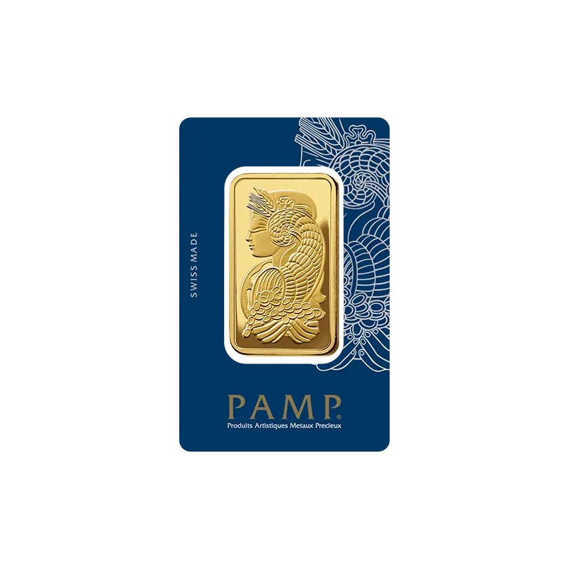 50g Lingot d'or (PAMP Fortuna)