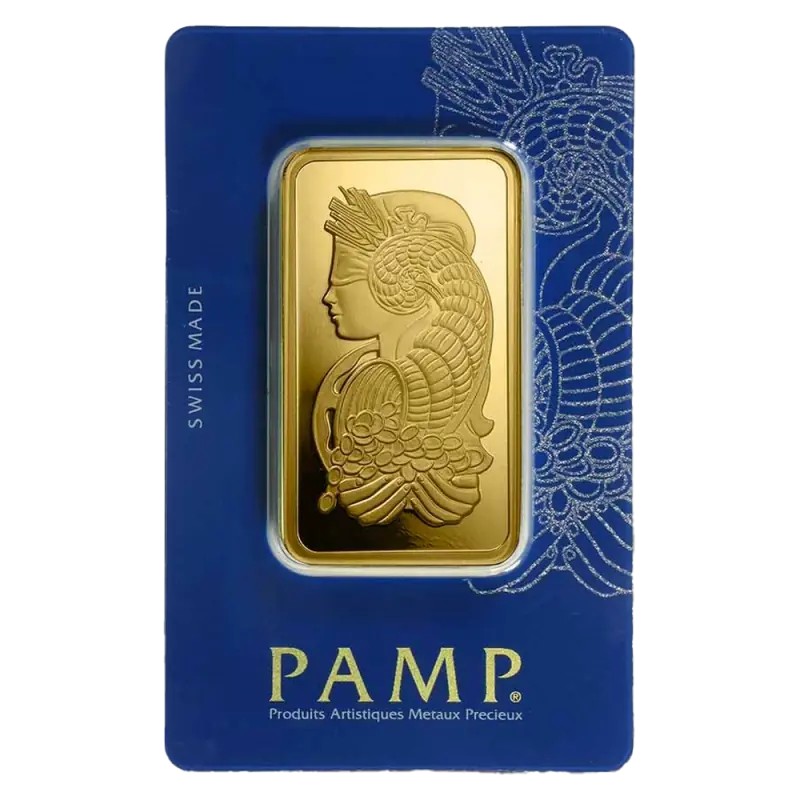 100g Lingot d'or (PAMP Fortuna)