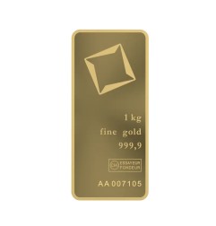 1 Kilo Lingot d'Or | Valcambi | Frappé