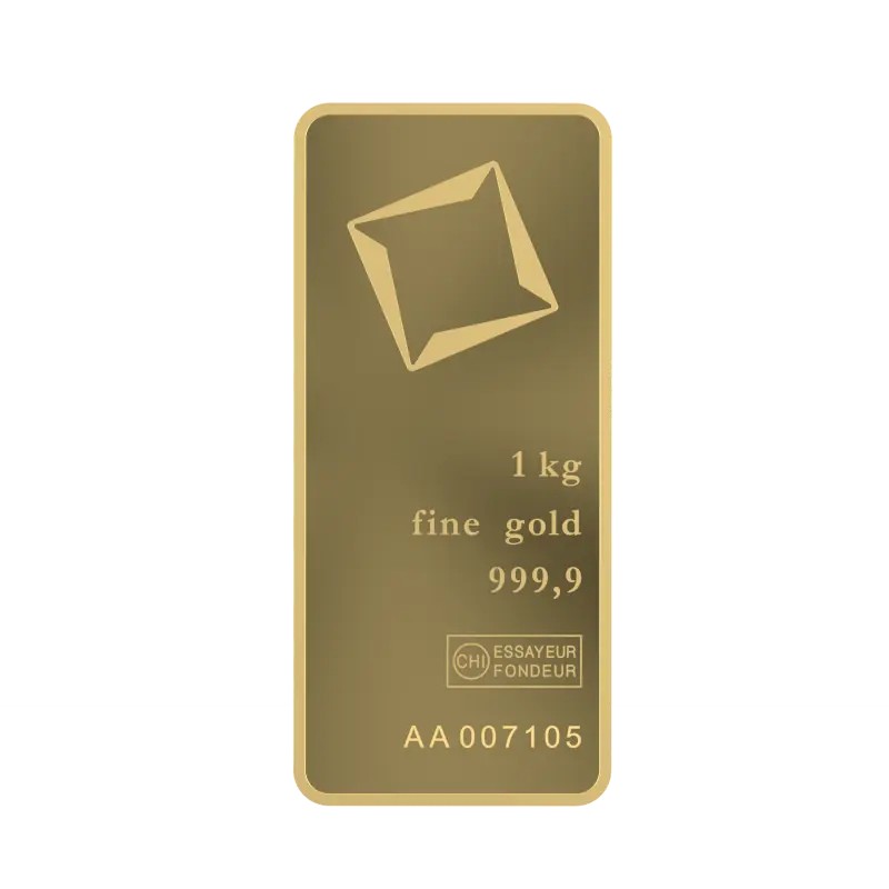 1 Kilo Lingot d'Or | Valcambi | Frappé