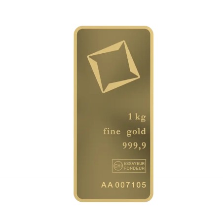1 Kilo Lingot d'Or | Valcambi | Frappé