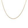 Collier à chaîne ronde en or 22kt