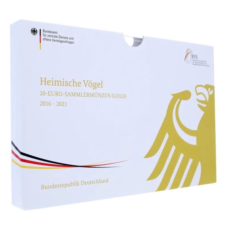 Oiseaux Indigènes Allemands - Cas pour la collection complète VIDE