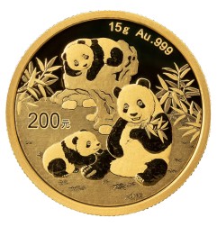 15g Panda Chinois | Or | Endommagé