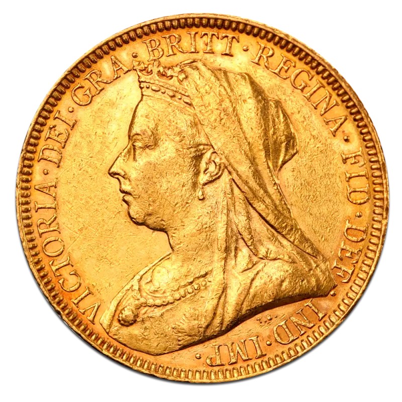 Souverain Victoria voilée | Or | 1893-1901