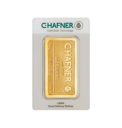 50g Lingot d'or (C.Hafner)